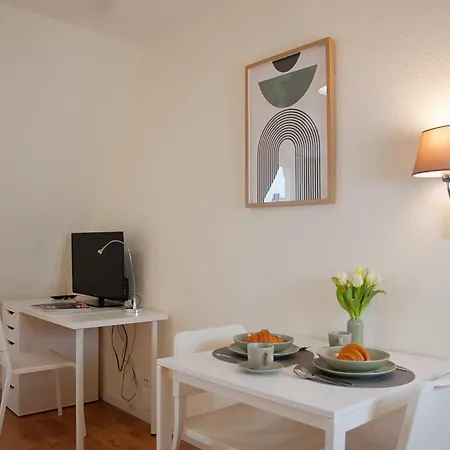 Apartmán Mitte 26m2 - U-bahn Leopoldplatz By Berlín